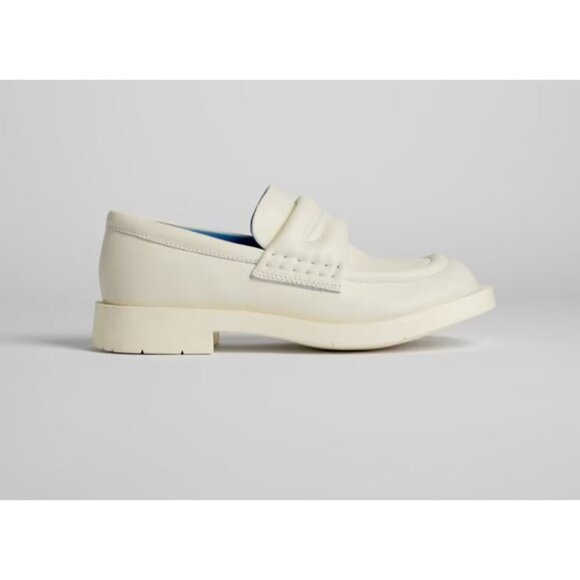 CamperLab Mil 1978 Padded Leather Loafers 37 US 7 Womens Ivory Camper Lab $245 - Picture 11 of 13